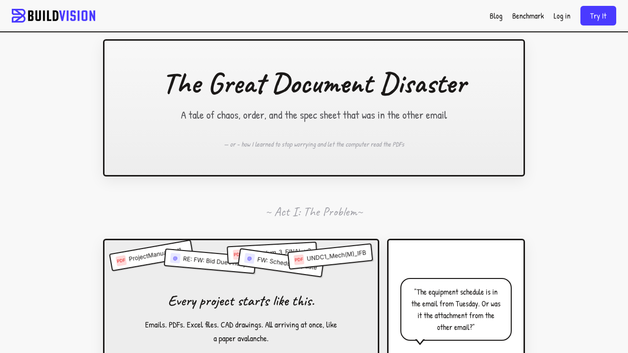BuildVision screenshot