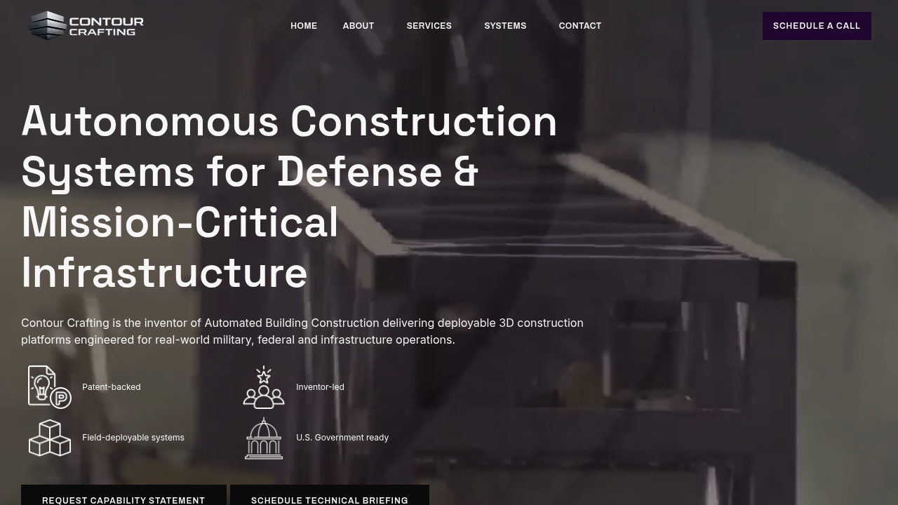 Contour Crafting screenshot