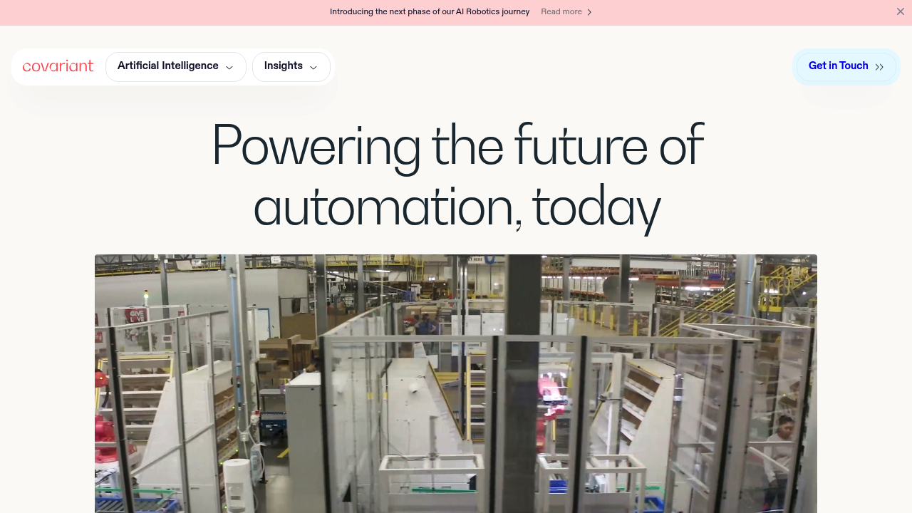 Covariant screenshot