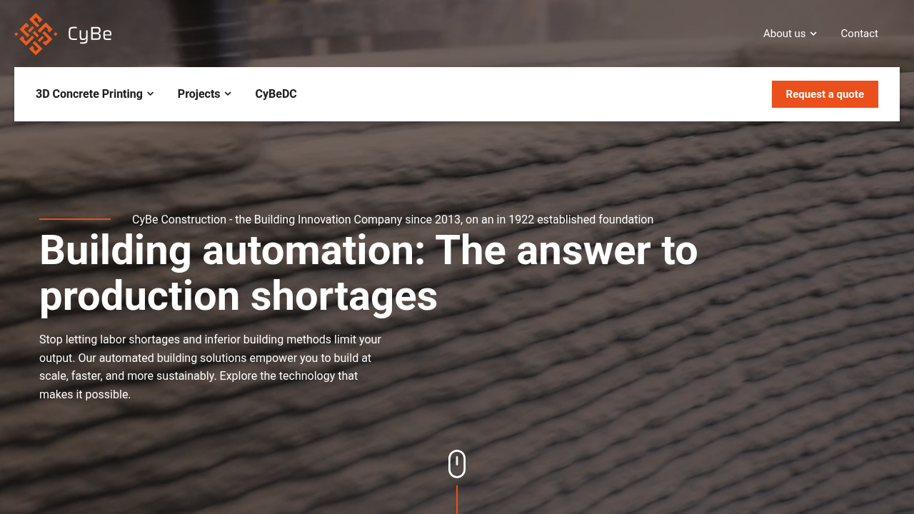 CyBe Construction screenshot