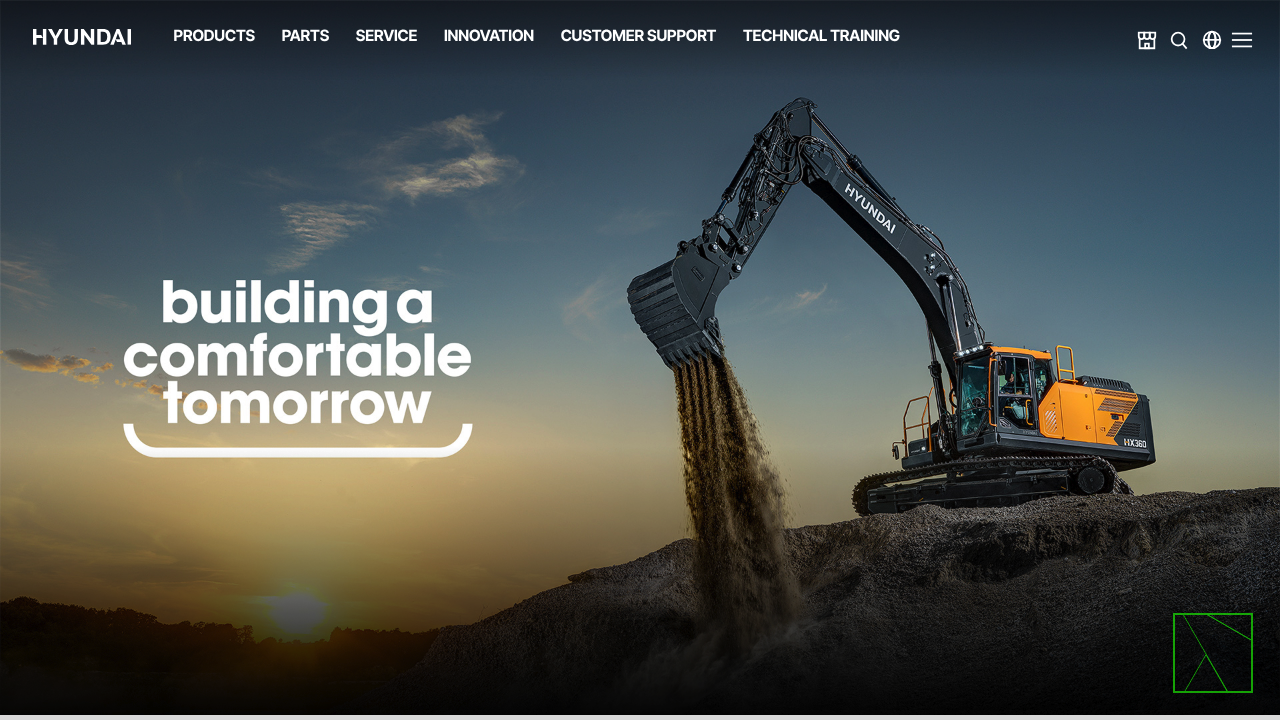 HD Hyundai Construction Equipment screenshot
