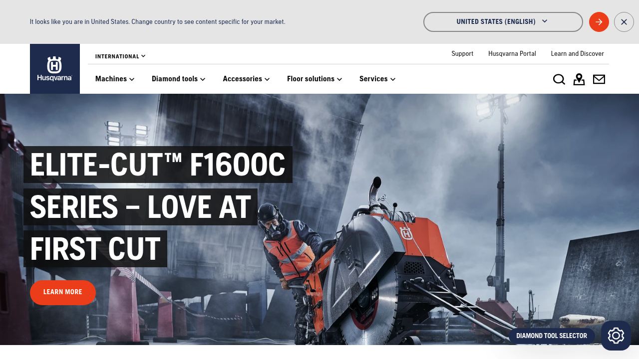 Husqvarna Construction screenshot