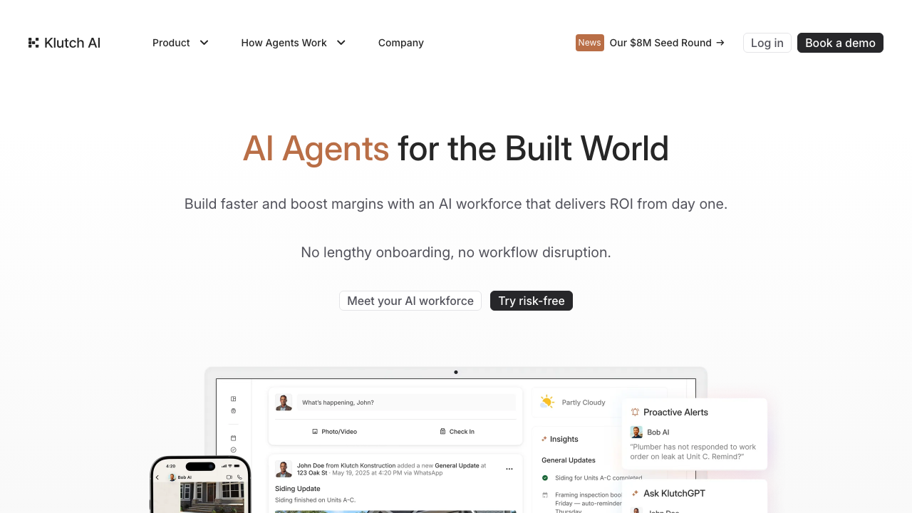 Klutch AI screenshot