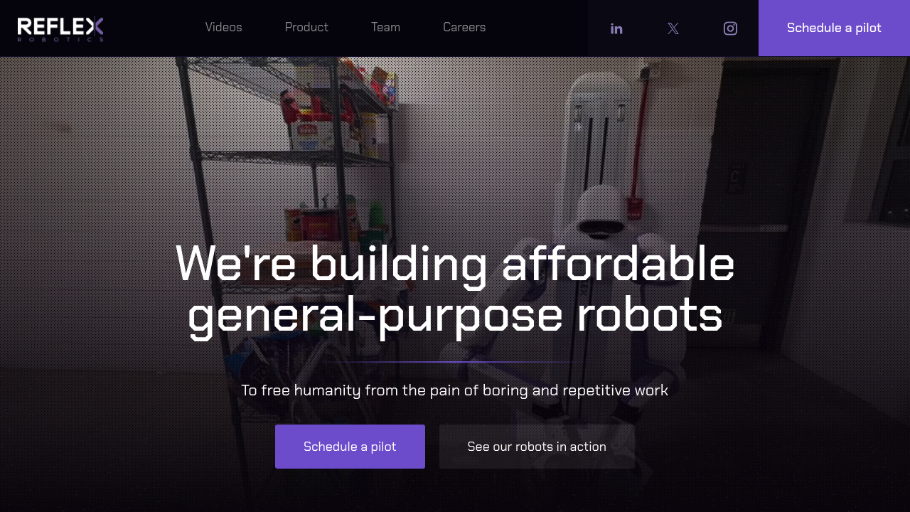 Reflex Robotics screenshot