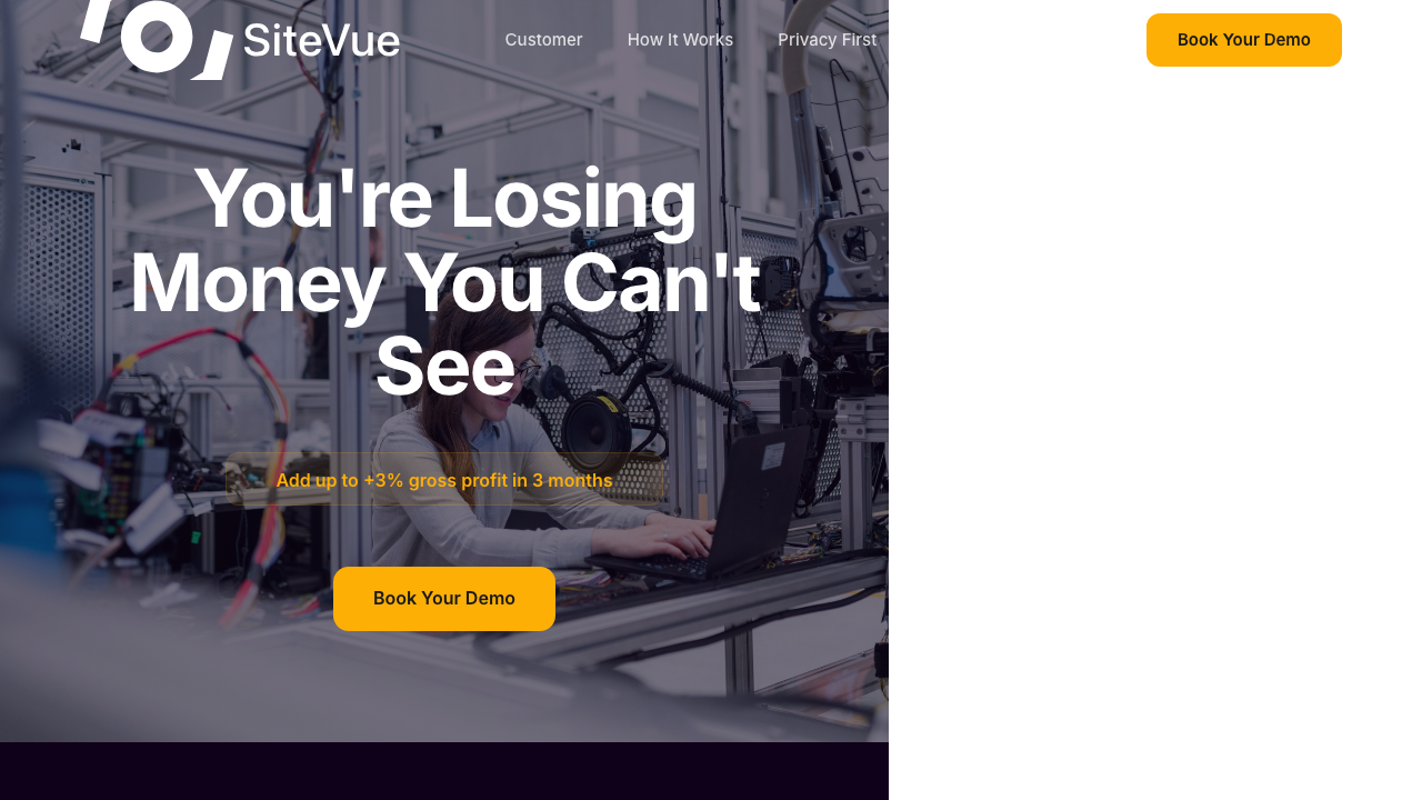 SiteVue AI screenshot