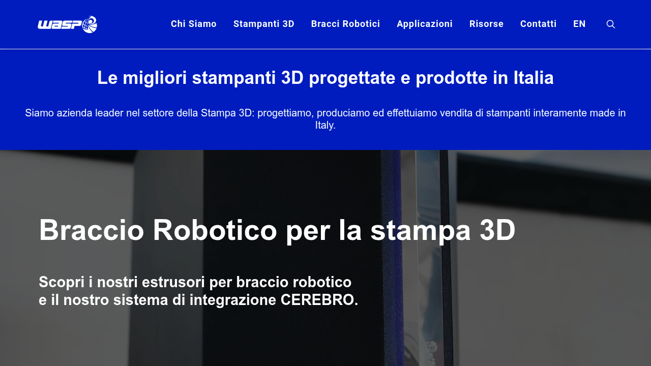 WASP 3D Printers screenshot