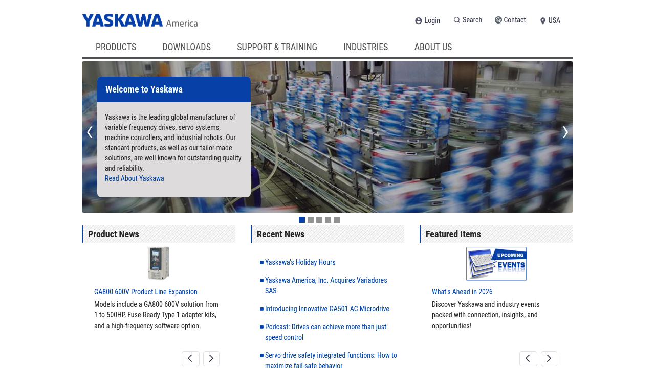 Yaskawa Drives & Motion screenshot